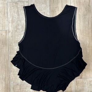 Free People Black Tank